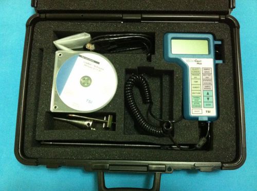 TSI VelociCalc Plus Model 8386A Multiparameter Ventilation Meter system