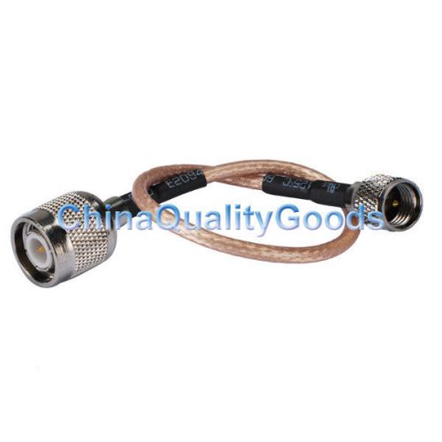 TNC male to mini UHF male Pigtail cable RG316