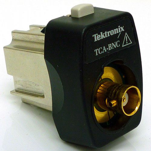 Tektronix TCA-BNC TekConnect to TekProbe Probe Adapter 50 Ohms DC-4GHz