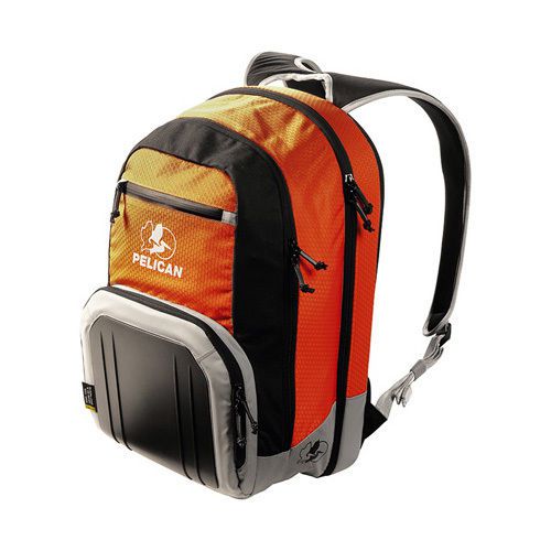 Pelican S105 Sport Laptop Backpack with protected laptop frame, Orange Color
