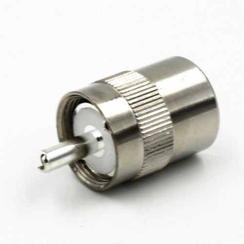10 x pl259 uhf male right angle plug clamp rg5 lmr300 rg212  rf connector for sale