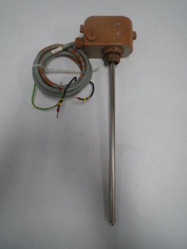 REXROTH AB31-30E THERMOSTAT 250V 10A AC STAINLESS TEMPERATURE 11IN PROBE B202372