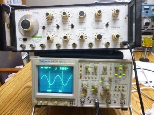 Wavetek 50 mhz pulse/function generator, model 166      l555 for sale
