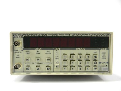 Stanford research systems ds335 refurbished 3 mhz, function generator for sale
