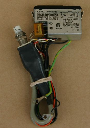 HP 8640B S1 Power Switch and A14 Line Power Assembly