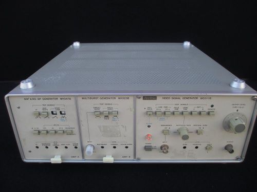 #W326 Anritsu Video Signal Generator MG311B Multiburst MH323B MH347B