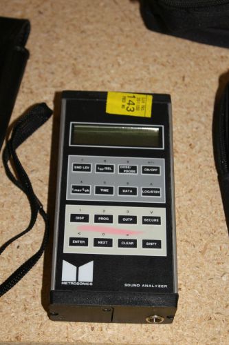 Metrosonics db-308 sound level dosimeter analyzer for sale