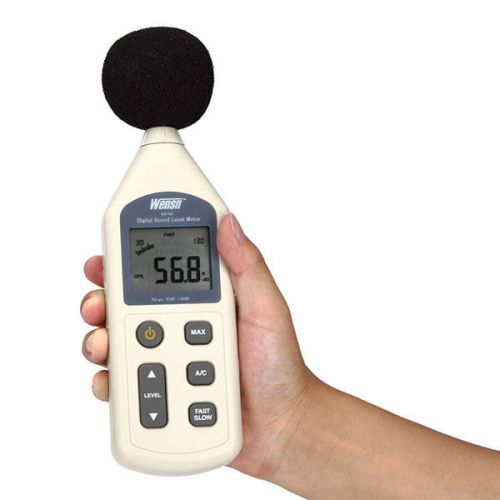 Us ship digital sound pressure tester meter 30-130db decibel noise measurement for sale