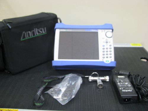 Anritsu MT8212E Cell Master, Base Station Analyzer, Calibrated, Loaded with opts