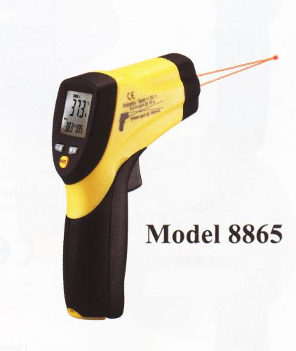 DT-8865 Infrared IR Thermometer Gun Dual Laser 1832 F 30:1 Temperature Meter NEW