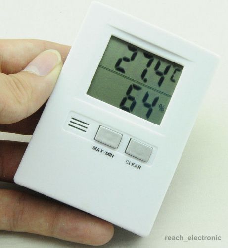 Digital LCD Thermometer Hygrometer Temperature Humidity Meter/Comfort Indicators