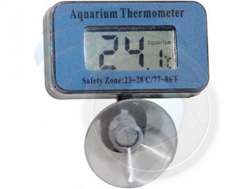 Aquarium fish tank lcd digital thermometer waterproof for sale