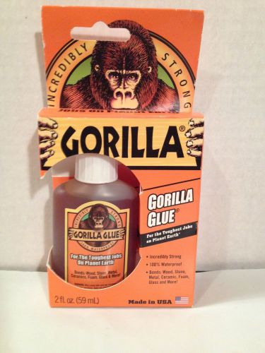 Original incredibly strong gorilla glue 2oz bottle new for sale