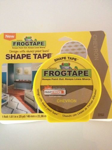 Frogtape tape paint chevron 1.81inx25yd 282549 for sale