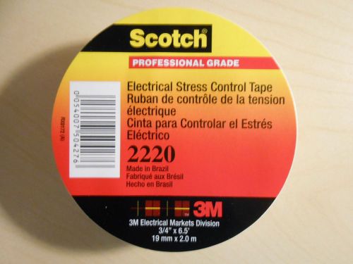 Scotch Professional Grade 3/4&#034; X 6.5&#039; Electrical Stress Control Tape 2220