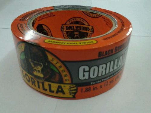 Gorilla black duct tape 12yd for sale