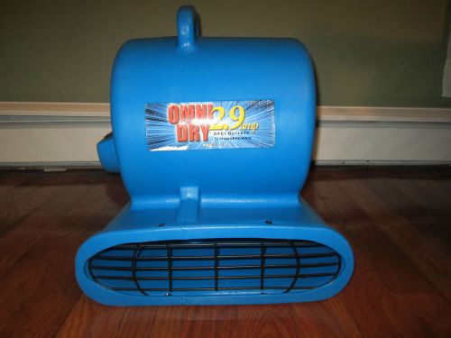 Air Mover OmniDry 2.9 AMP stackable 1/3 Horse Power Restoration NEW!
