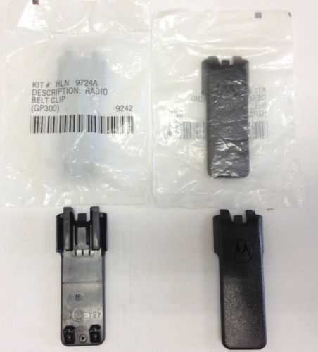 Motorola hln9724a oem radio belt clip  fits: gp300, gp350, gtx, lts2000 for sale