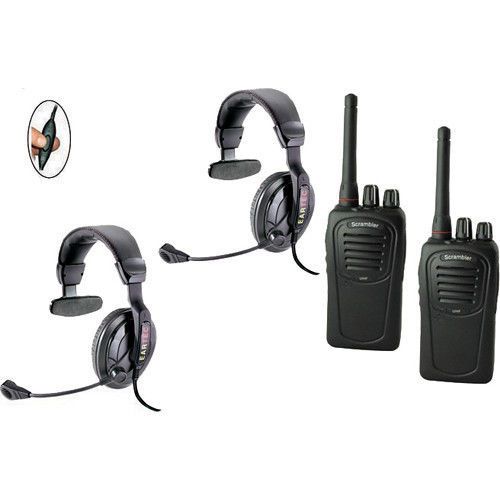 SC-1000 Radio Eartec 2-User Two-Way Radio Proline Single Inline PTT PSSC2000IL