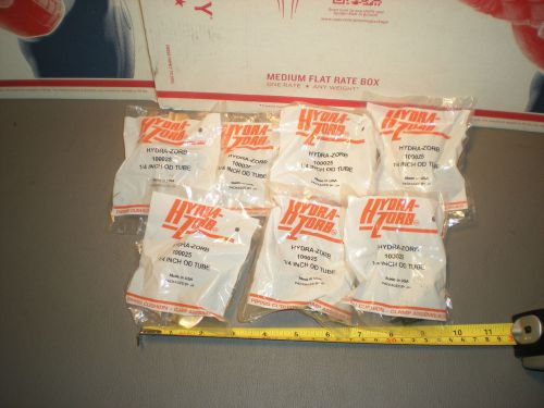 Lot of 5 hydra-zorb 100025 1/4&#034; o.d. tube clamp assembly nib for sale