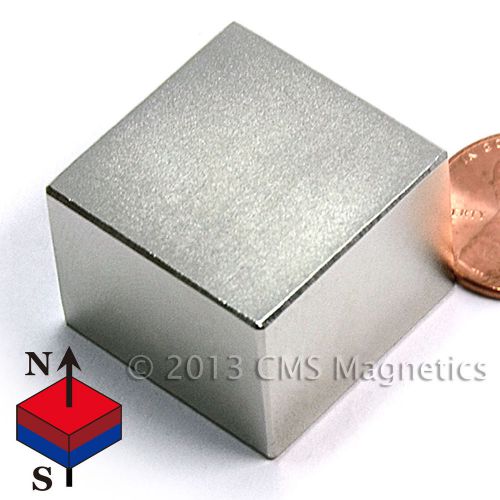 Grade n45 neodymium magnet 1x1x3/4&#034; rare earth magnet 50 pc for sale