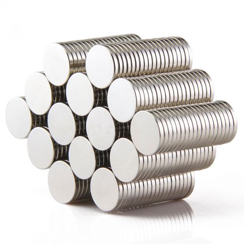 Disc Dia.10pcs 12mm thickness 1.5mm N50 Rare Earth Strong Neodymium Magnet