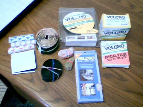 VELCRO Mixed Lot Industrial Strength Tape Varied Sizes Etc