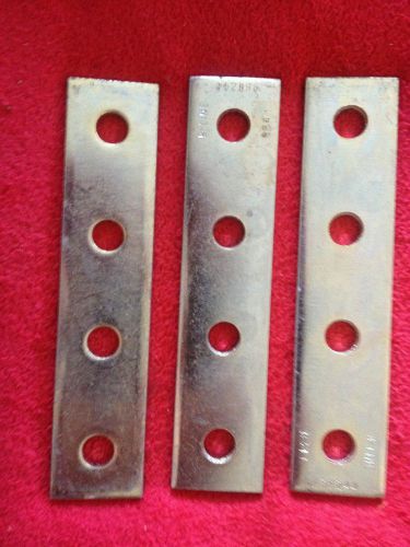 (lot of 20) cooper b line b341 zn 4 hole splice plate for strut channel for sale