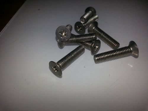 10-32 x 7/8   phillips flat screws - countersink    qty  450 for sale