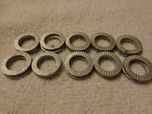 5/16&#034; 254 S/S NORDLOCK WASHER (QTY Pair Of 10)