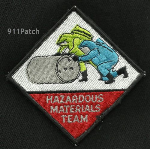 Hazardous materials team hazmat firefighter patch fire dept. for sale