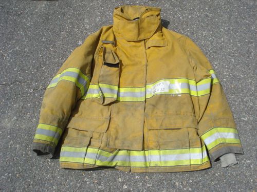 46x32 jacket coat big firefighter bunker fire gear globe gx-7 drd..03/08 .j193 for sale