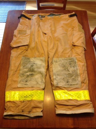 Fire-Gear Turnout/Bunker Pants Size 48, 28 Leg