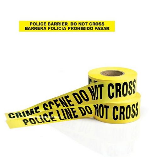 Armor forensics 3-5006 barrera policia barrier tap 3&#034; x 1000&#039; roll for sale