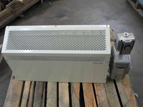 Chromalox cvep-c-36-21-32-42 240v 3600w 1ph 536° hazardous location air heater for sale
