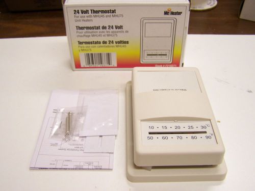 Columbus electric f210371 mr. heater 24v thermostat for mhu45 &amp; mhu75 new for sale