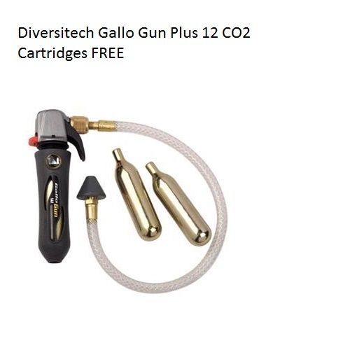 Diversitech Charles Gallo Drain Gun with 12 SWOOSH Co2 Cartridges FREE