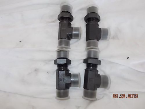 Four Parker 10 WJJLO WLNL-S Tee Hydraulic Fitting JD case Ford Cat