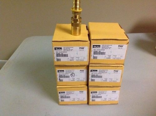 Parker pc506-bp straight coupler,brass for sale