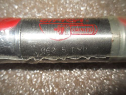 (I10-7) 1 NEW BIMBA 060.5-DXP 1&#034; BORE PNEUMATIC CYLINDER