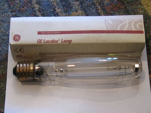 General electric lu 400 high pressure sodium 400 watt bulbs, 12 available for sale