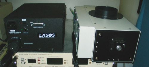 Lasos 100mW Krypton Ion lab Laser and power supply 110VAC input