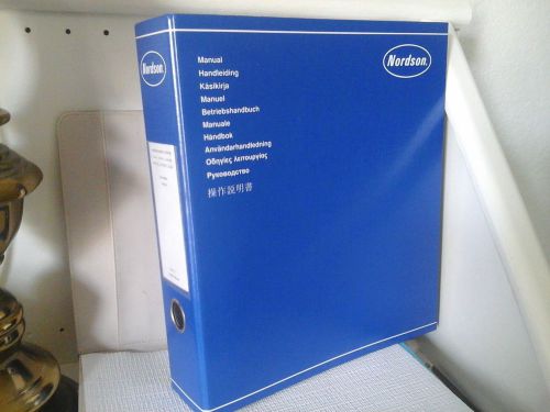 NORDSON OWNERS MANUAL FOR BULK MELTER ---  BM200 -- ADHESIVE SUPPPLY SYSTEM