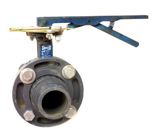 Nibco ld-2000 butterfly valve 2.5&#034; lug style epdm liner 200 psi for sale