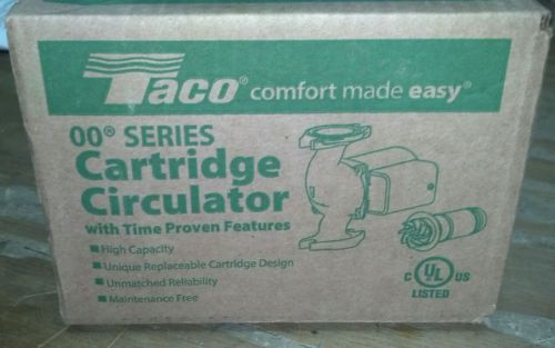 Taco 0014-F1 Cast Iron Cartridge Circulator Pump