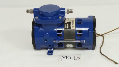 Good working thomas industries model 107ca20 compressor/vacuum pump for sale