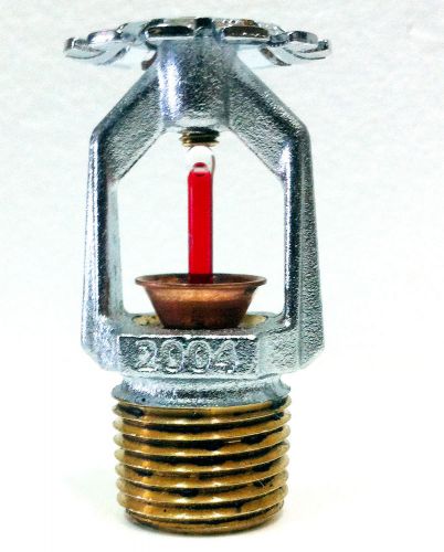 Tyco 1/2&#034; 155*f ty3231 quick response chrome pendent fire sprinkler head k=5.6 for sale