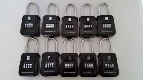 10 Realtor Real Estate 4 Digit Lockboxes Key Safe Vault Lock Box Boxes