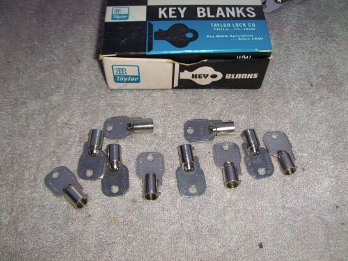 137a key blanks taylor ilco l1137 for tubular chicago      10 blanks for sale