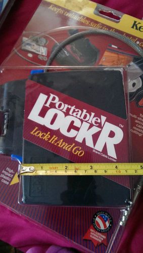 Portable lock&#039;r brand cable locker keep/safe by sentry usa made for sale